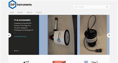 Desktop Screenshot of dpinstruments.com
